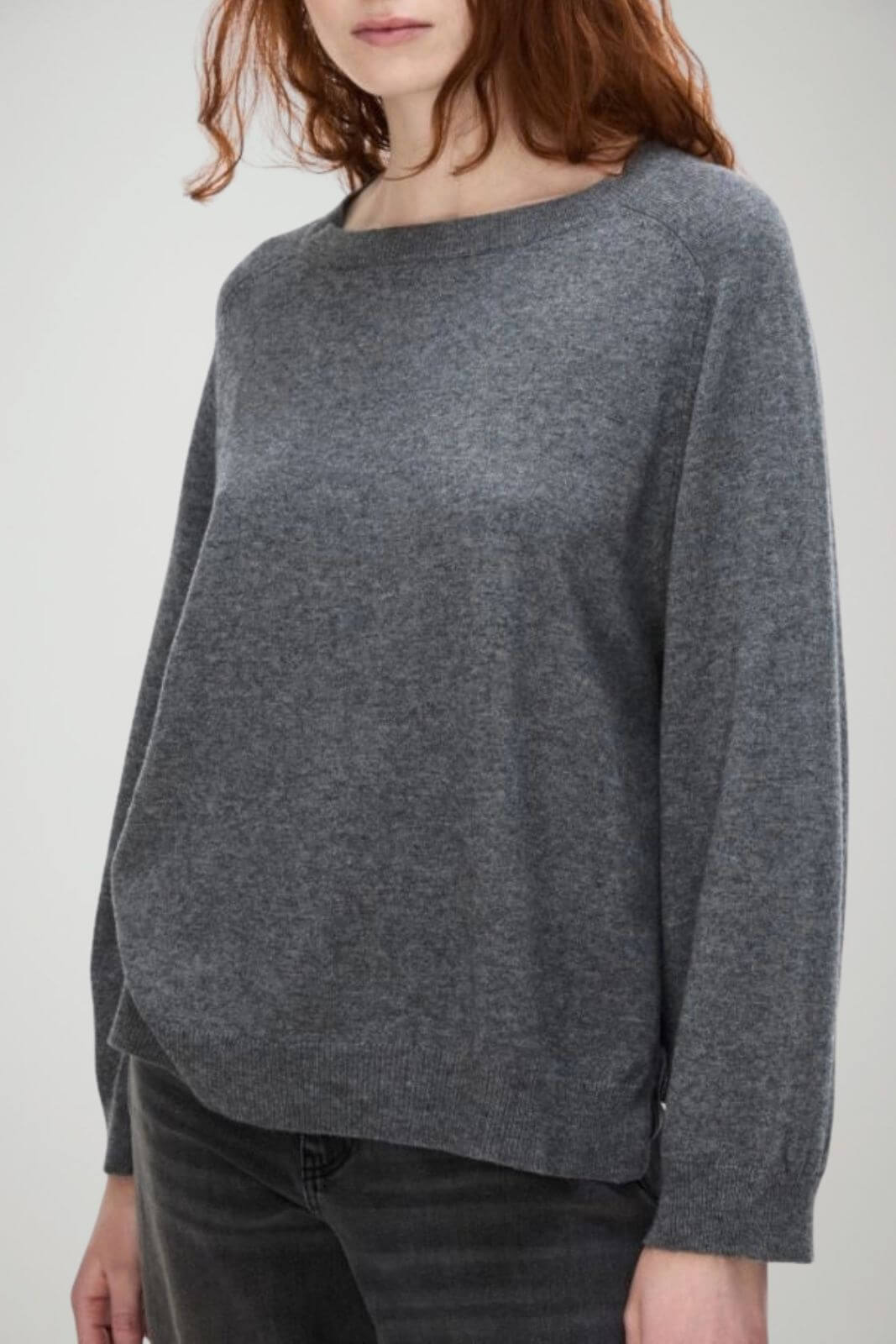 i Blues Maglia Donna in misto cashmere / Grigio