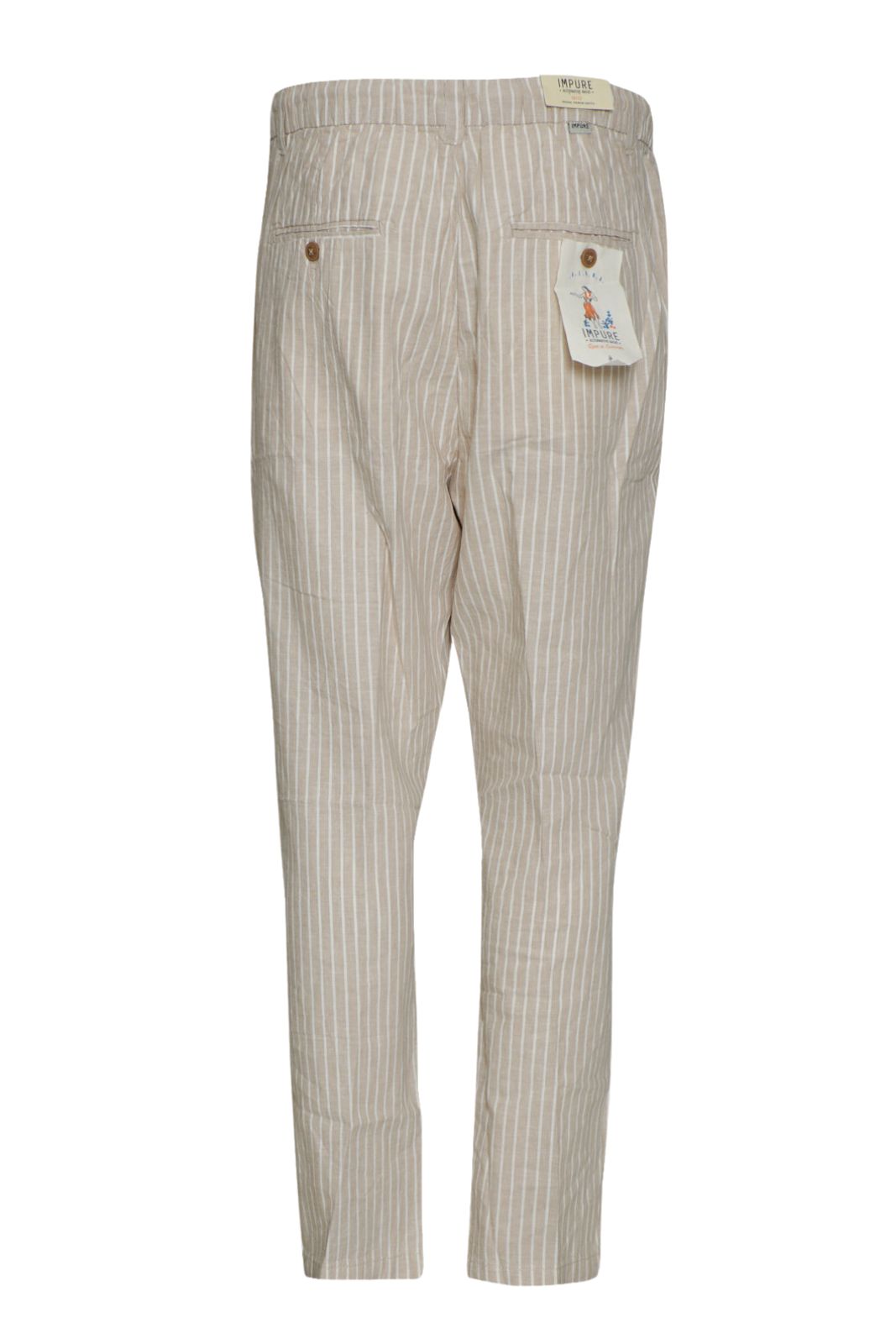 Impure Men's Linen Chino Trousers