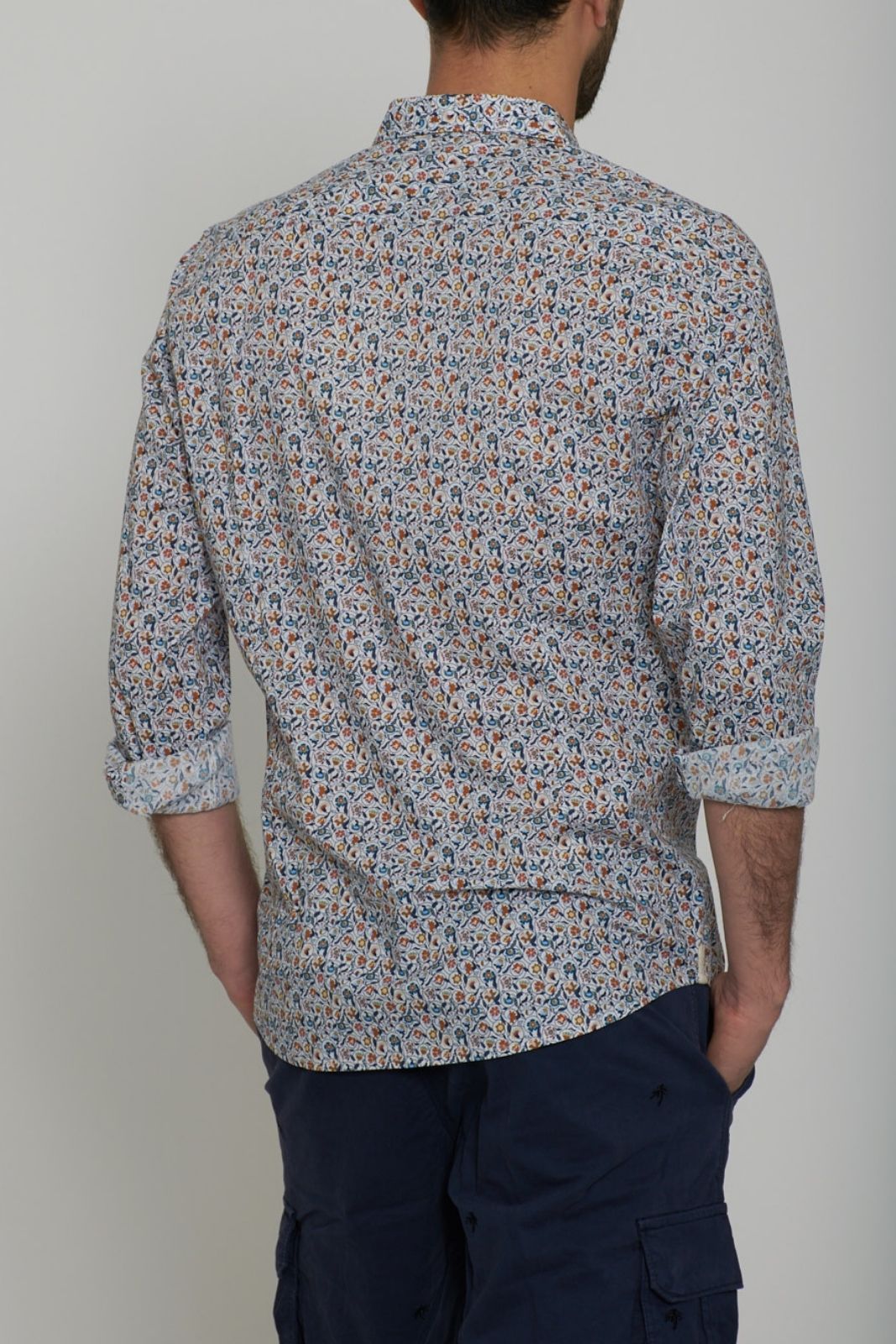 Impure Men's Shirt ITALIAN COLLAR SLIM FIT