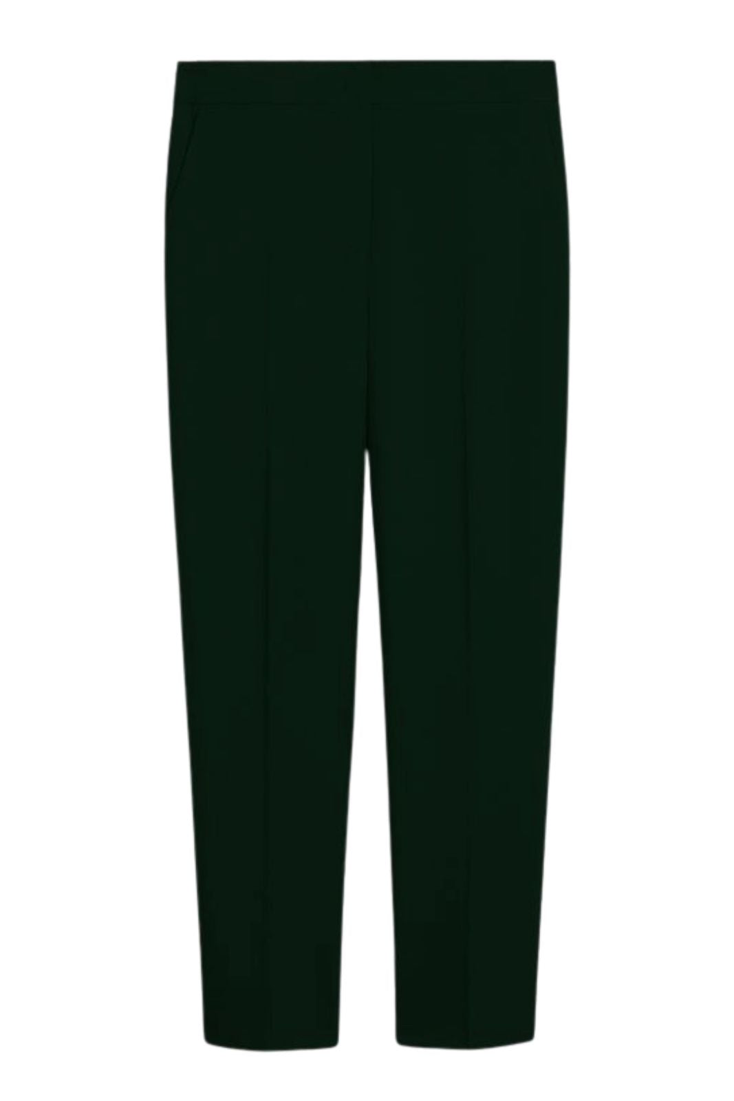 i Blues Pantaloni Donna in tessuto stretch / Verde