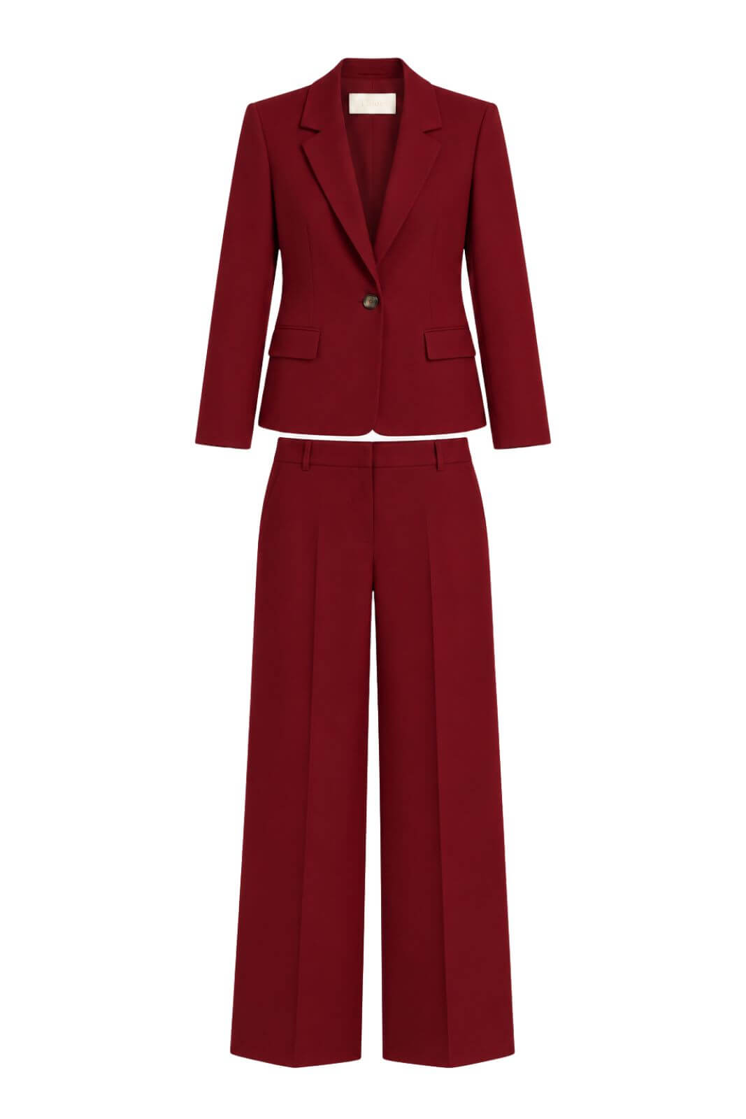 i Blues Tailleur Donna in misto viscosa / Rubino