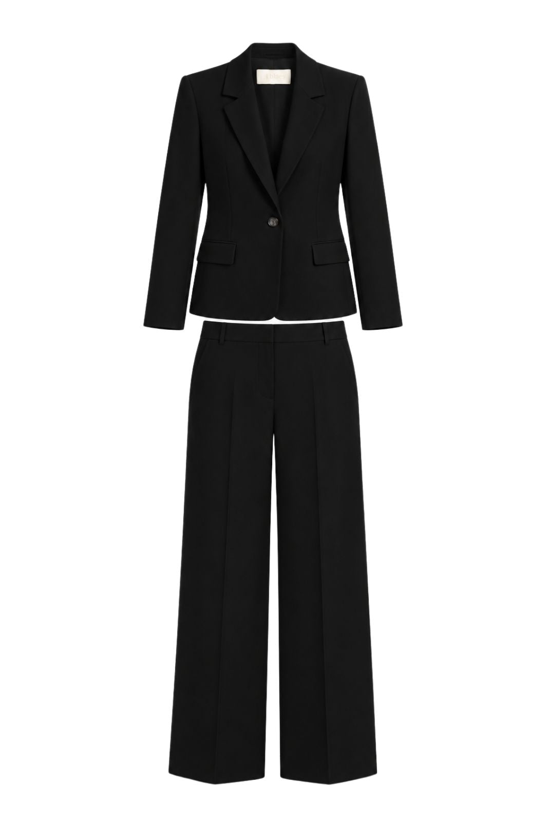 i Blues Tailleur Donna in misto viscosa / Nero