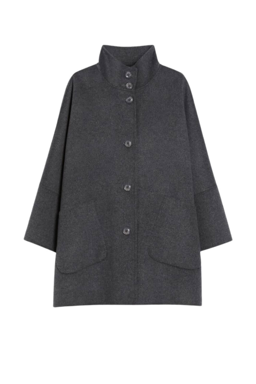 Cappotto da donna I Blues modello cappa over fit fronte