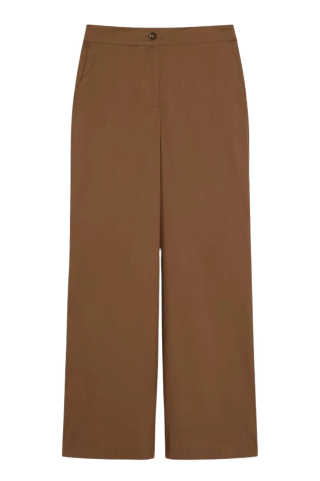 Iblues Pantaloni Donna in popeline wide leg / Biscotto