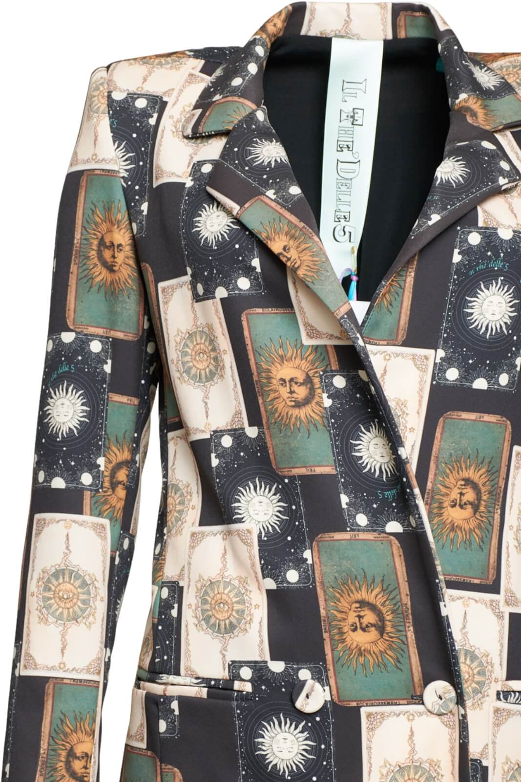 abito donna doppiopetto dettaglio