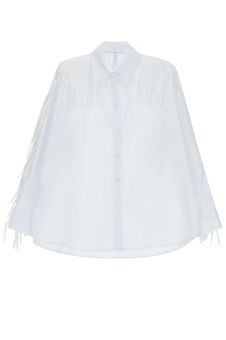 Imperial Camicia Donna oversize con frange