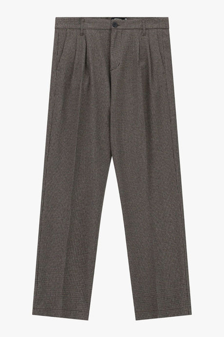 Imperial Pantaloni Uomo micro pattern con pences