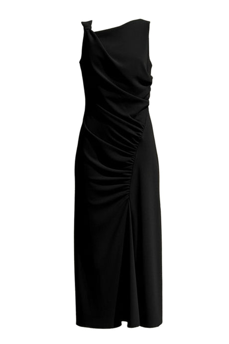 Abito da donna Imperial smanicato con drappeggi sul fianco