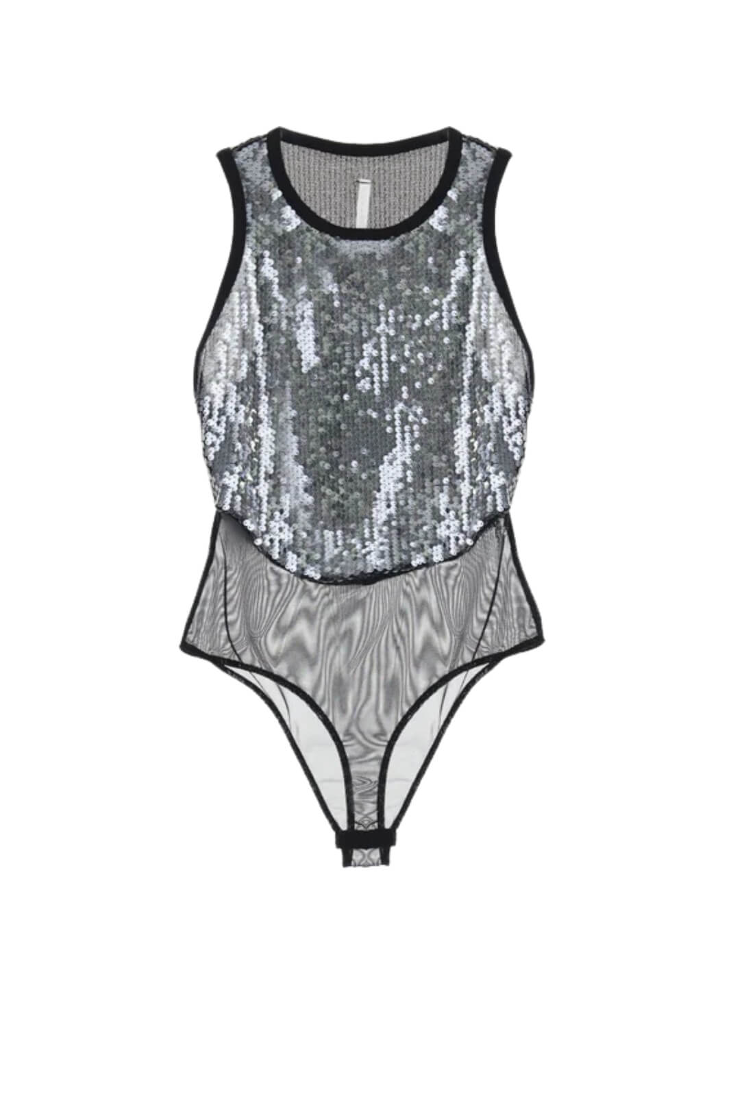 Body da donna Imperial in paillettes