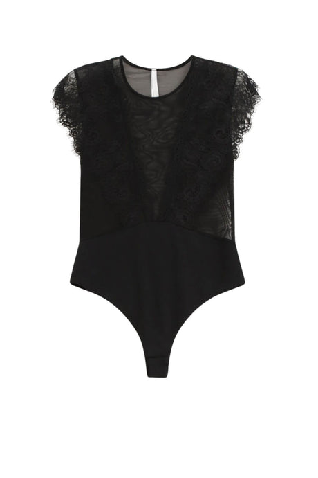 Body da donna Imperial smanicato in pizzo