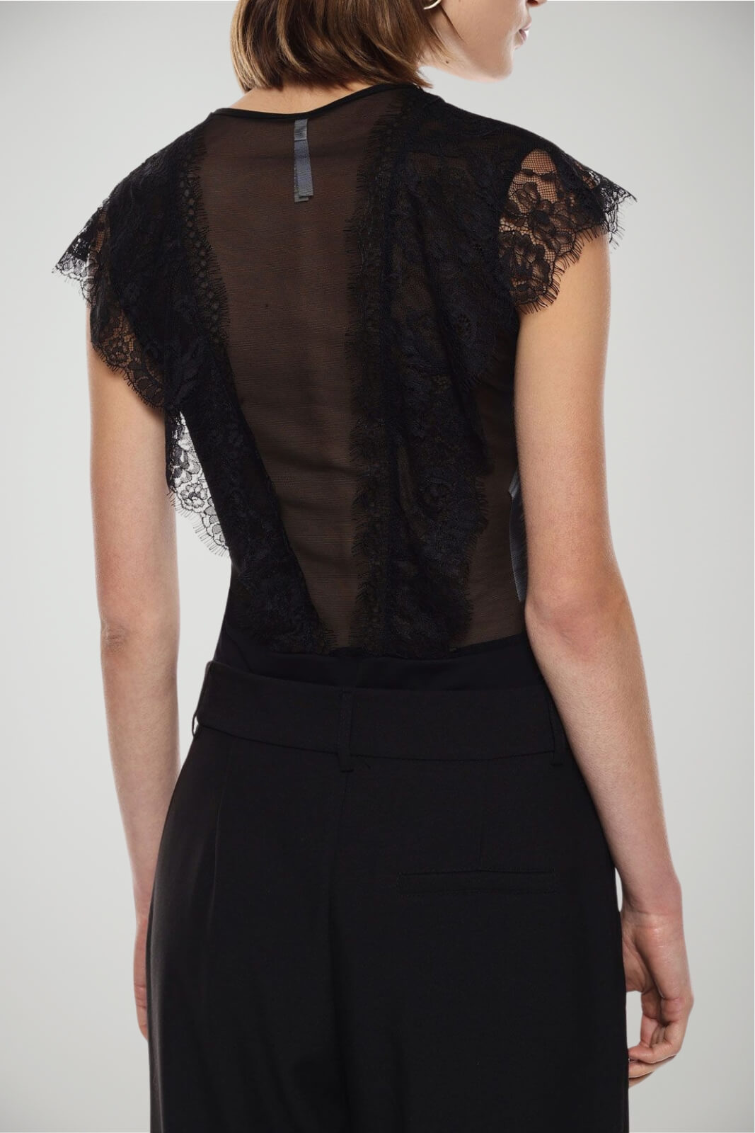 Body da donna Imperial smanicato in pizzo