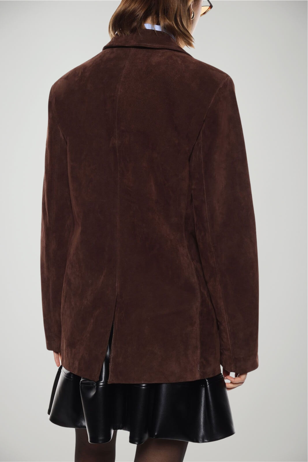 Giacca da donna Imperial in pelle scamosciata