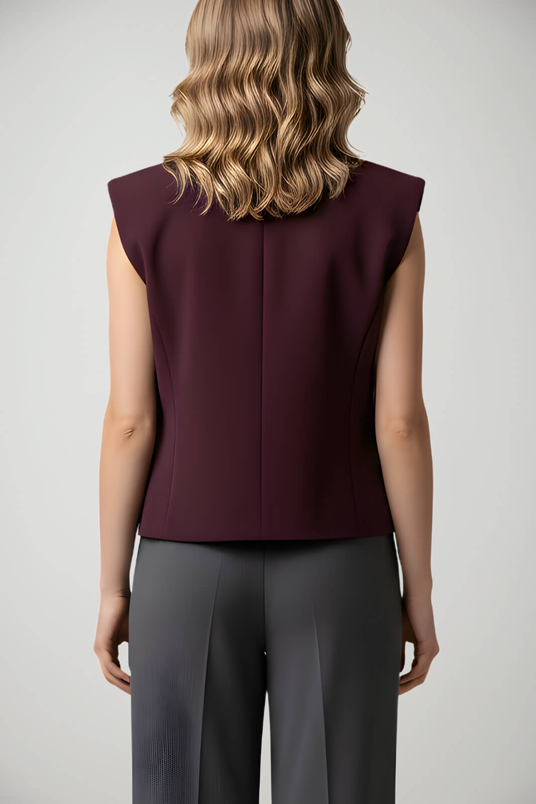 Gilet da donna Imperial smanicato con collo rever