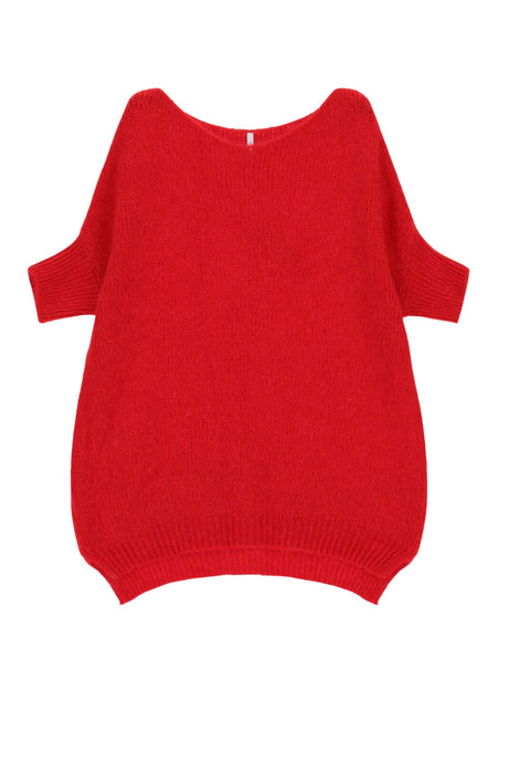 Maglione da donna Imperial con scollo a barca e vestibilità over