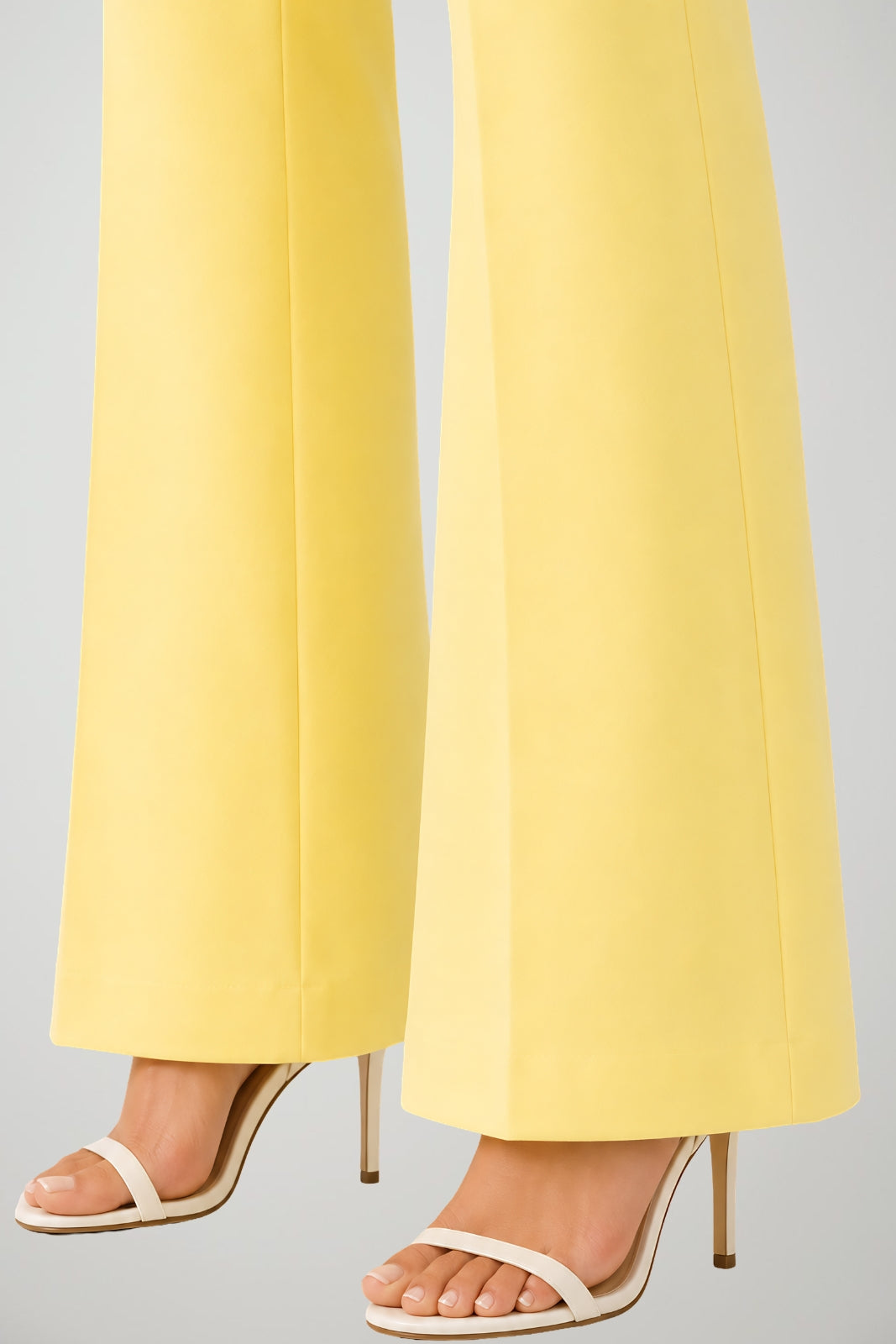 Pantalones acampanados de cintura alta para mujer Imperial