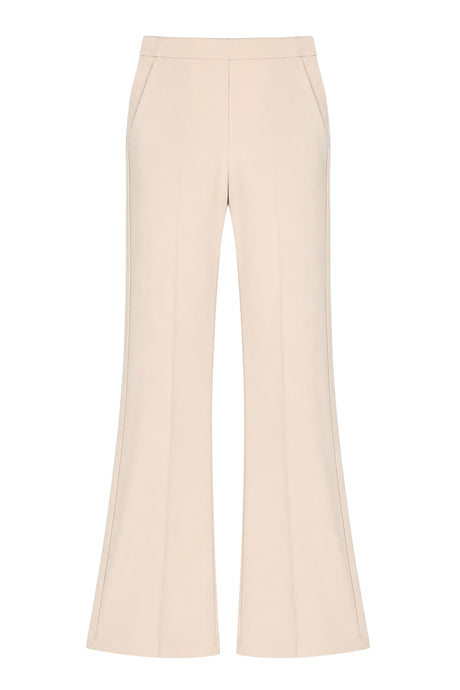 Imperial pantaloni donna a zampa vita alta