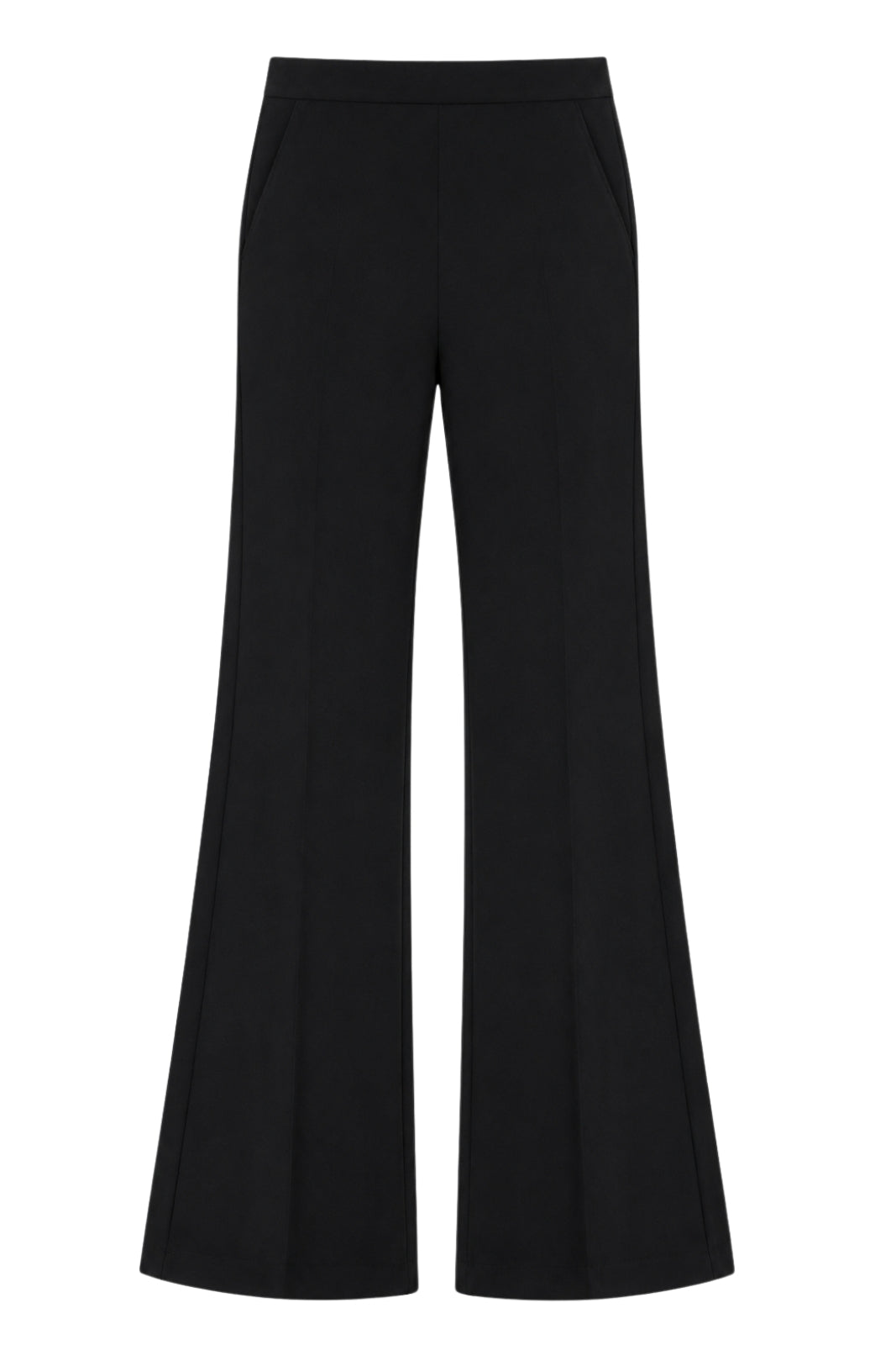 Pantalones acampanados de cintura alta para mujer Imperial