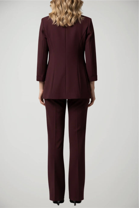 Tailleur da donna Imperial doppiopetto con dettagli in raso