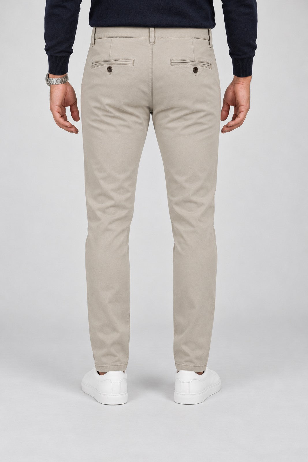 Impure Pantaloni Uomo Chino Slim Fit Twill Stretch
