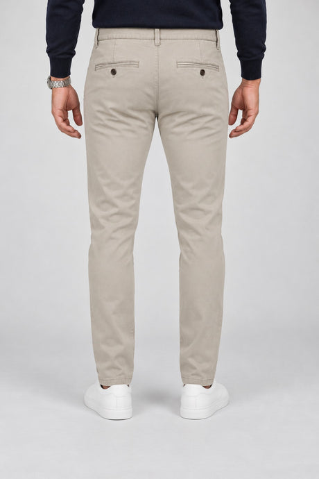 Impure Pantaloni Uomo Chino Slim Fit Twill Stretch
