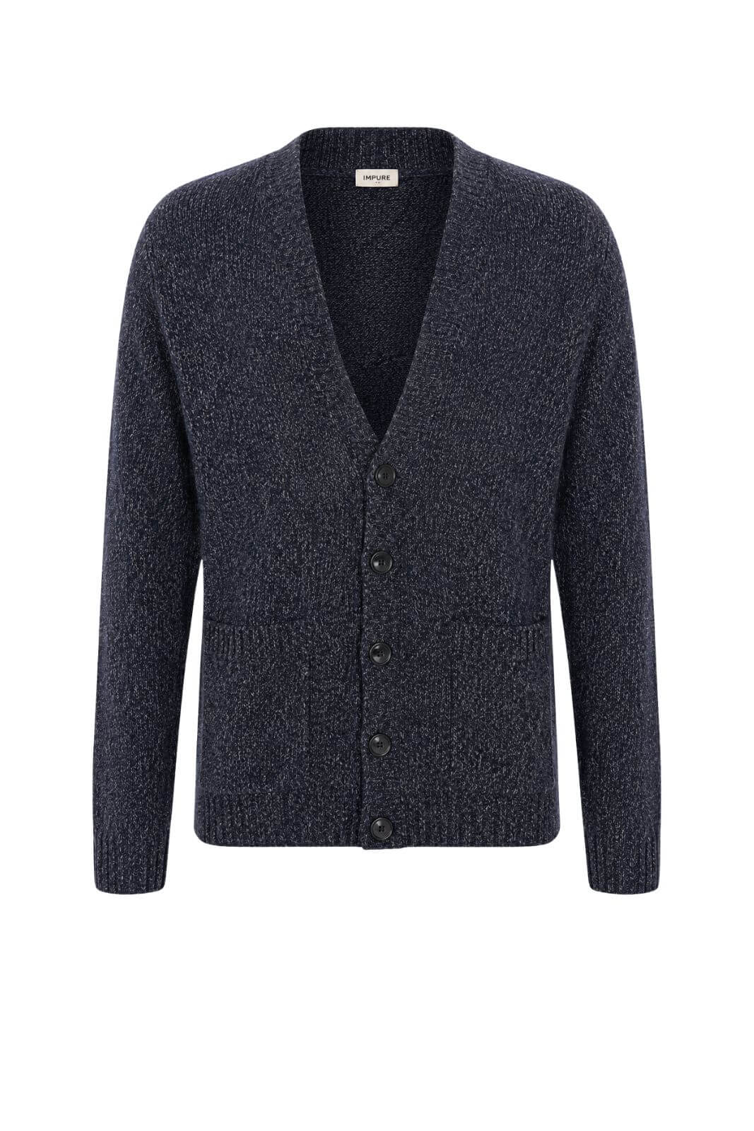 Impure Cardigan Uomo in filato moulinè