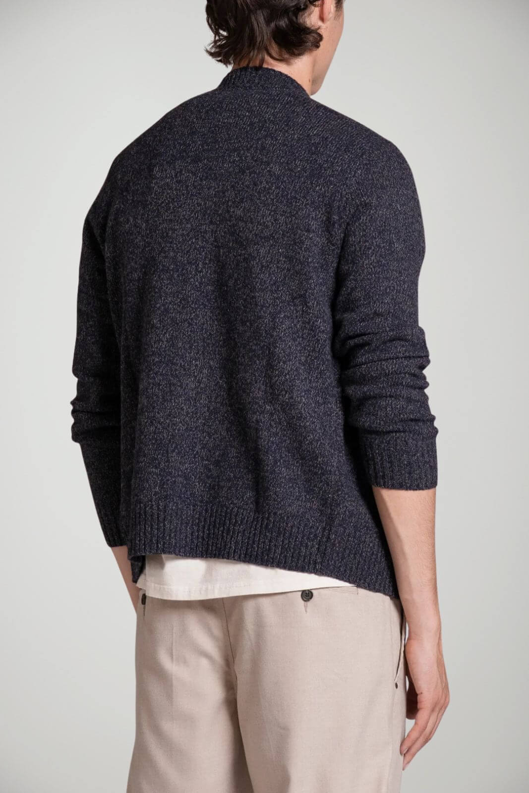 Impure Cardigan Uomo in filato moulinè