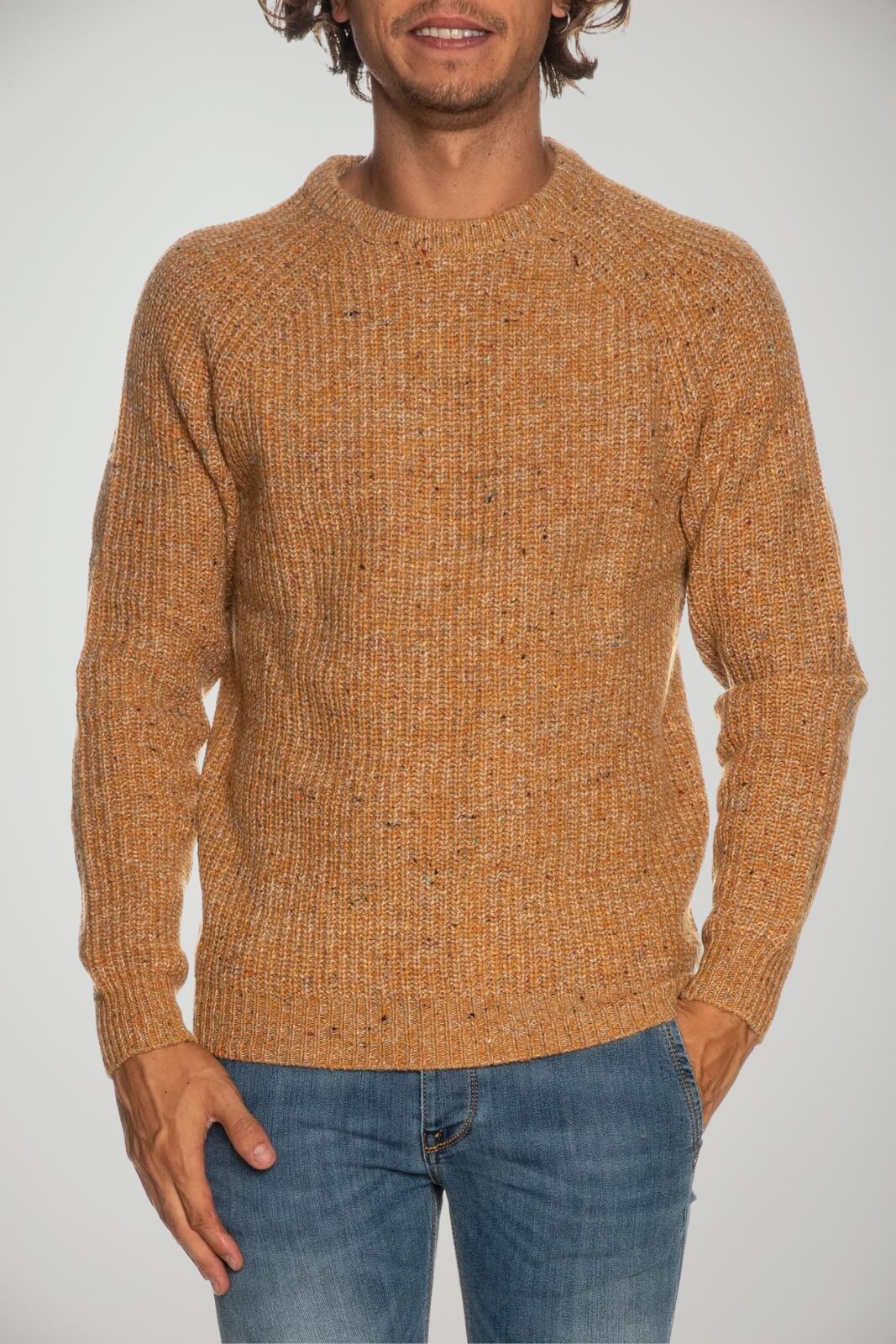 Maglione da uomo in lana a girocollo Impure fronte 1