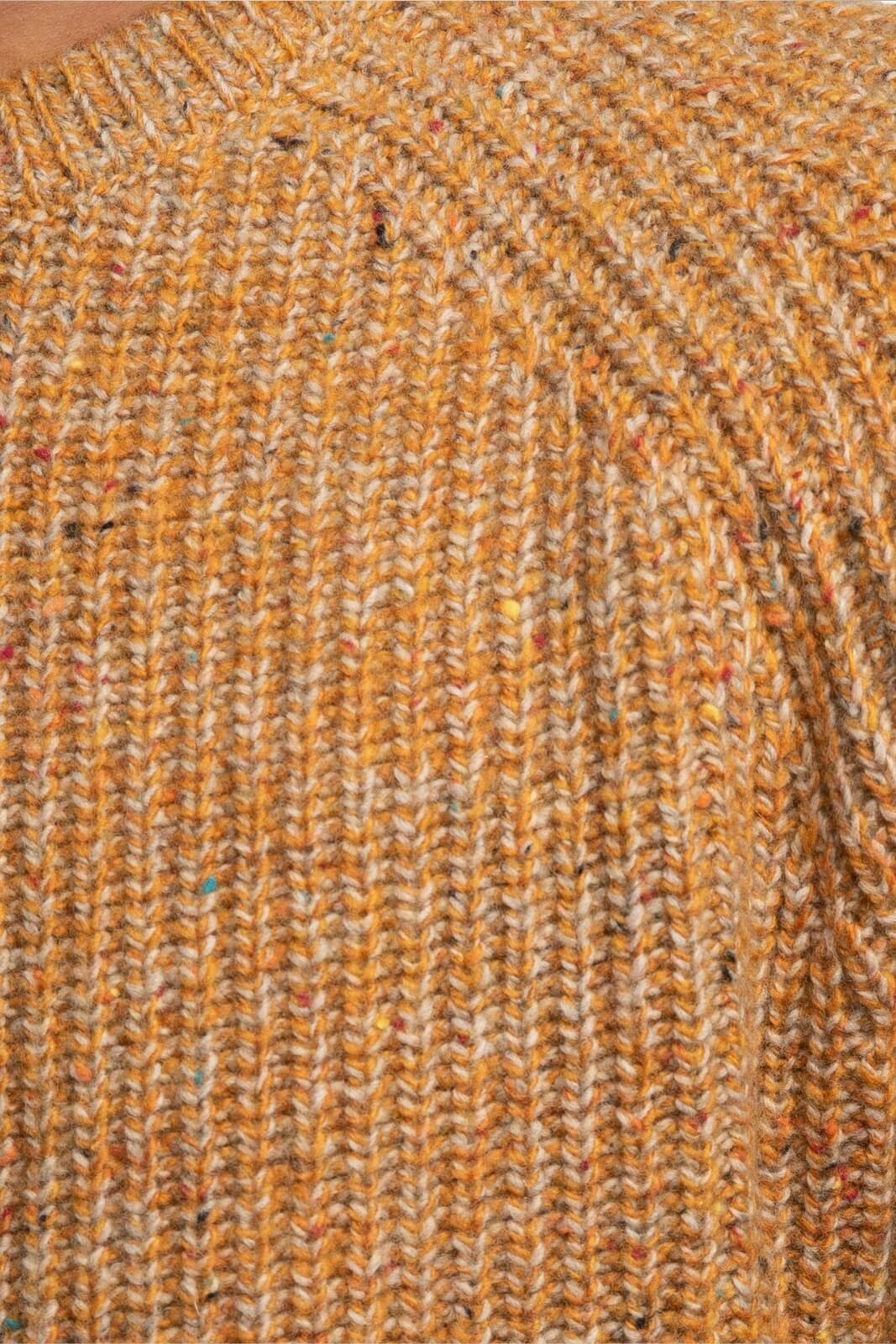 Maglione da uomo in lana a girocollo Impure dettaglio