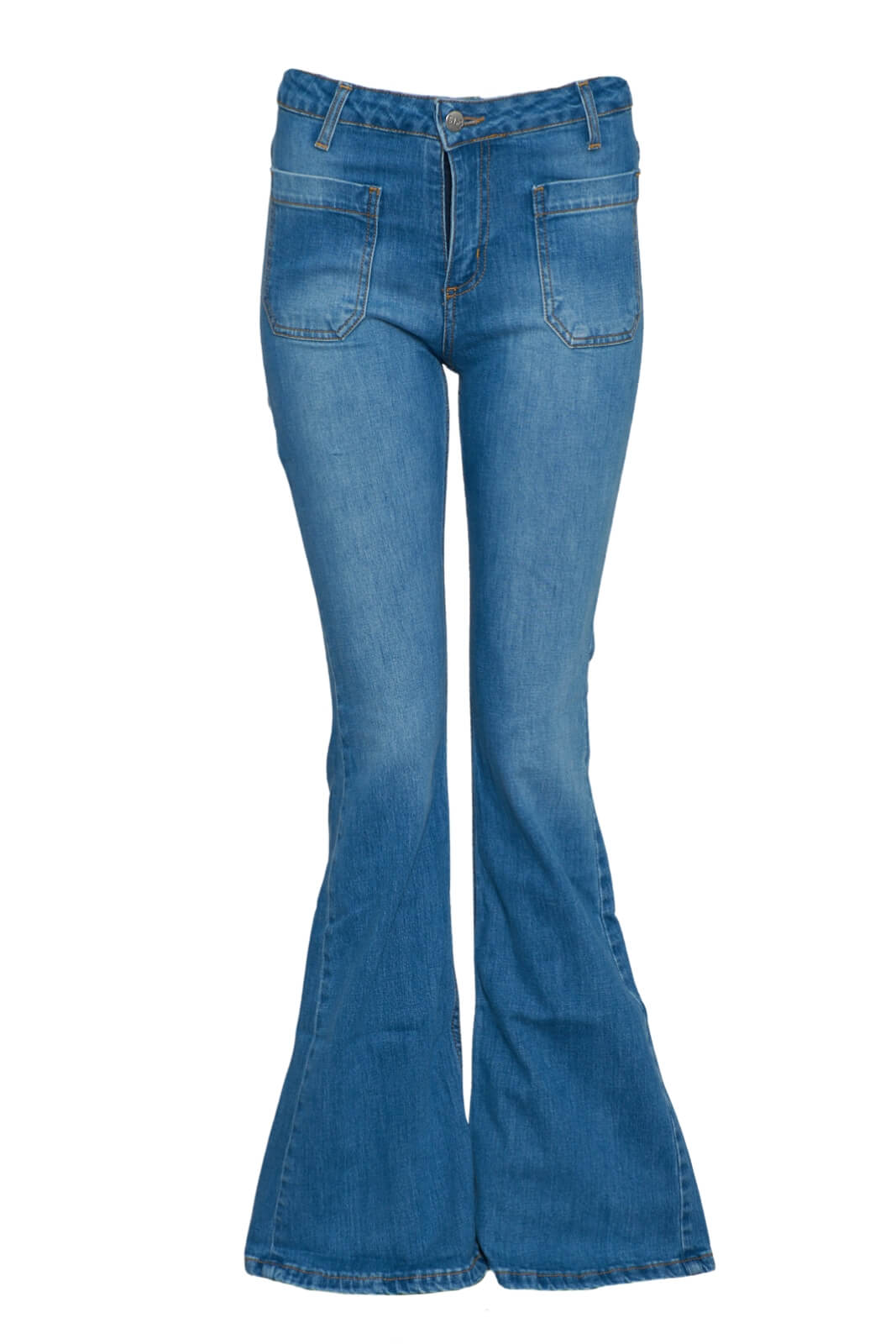 Le Sarte del Sole Jeans Donna a zampa