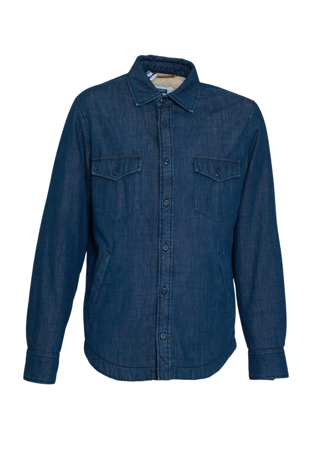 Giacca Jacob Cohen da uomo overshirt con bottoni fronte