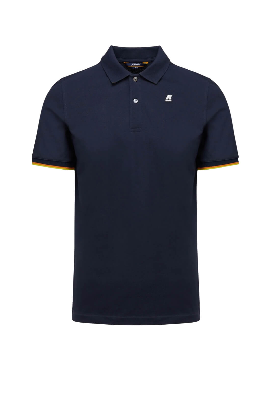 K-Way Polo Uomo Vincent in piquet stretch