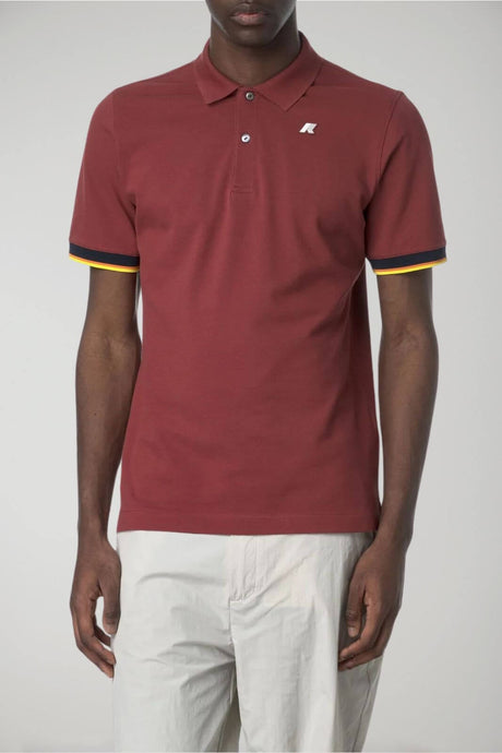 K Way men's polo shirt VINCENT PIQUET