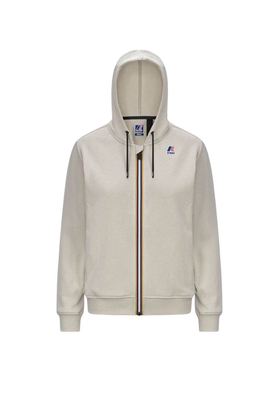 K Way men's sweatshirt LE VRAI ARNEL POLY COTTON