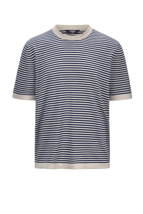 Camiseta K Way para hombre con rayas combinadas