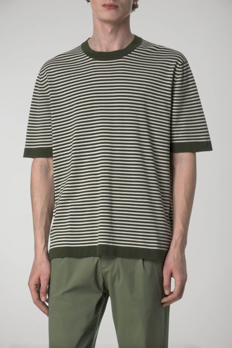 Camiseta K Way para hombre con rayas combinadas