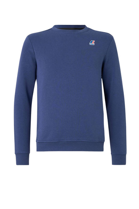 K Way men's sweatshirt LE VRAI AUGUSTE POLY COTTON