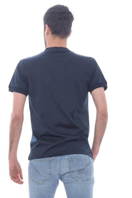 Tagliatore T Shirt Men with Knitted Details