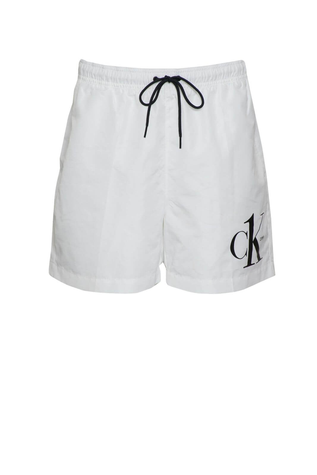 Calvin Klein Men's Swimsuit with CK Logo Print