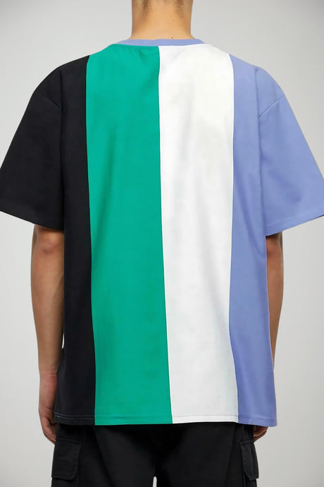 Karl Kani Men's T-Shirt CHEST SIGNATURE OS STRIPED TEE
