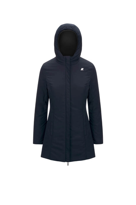 K-Way Giacca Donna Denise ST Warm Double reversibile / Nero-Navy