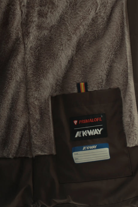 K-Way Giacca Donna Sophie Twill Soft Beaver