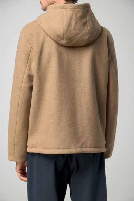 K-Way Giacca Uomo Claudel Wool Bonded reversibile