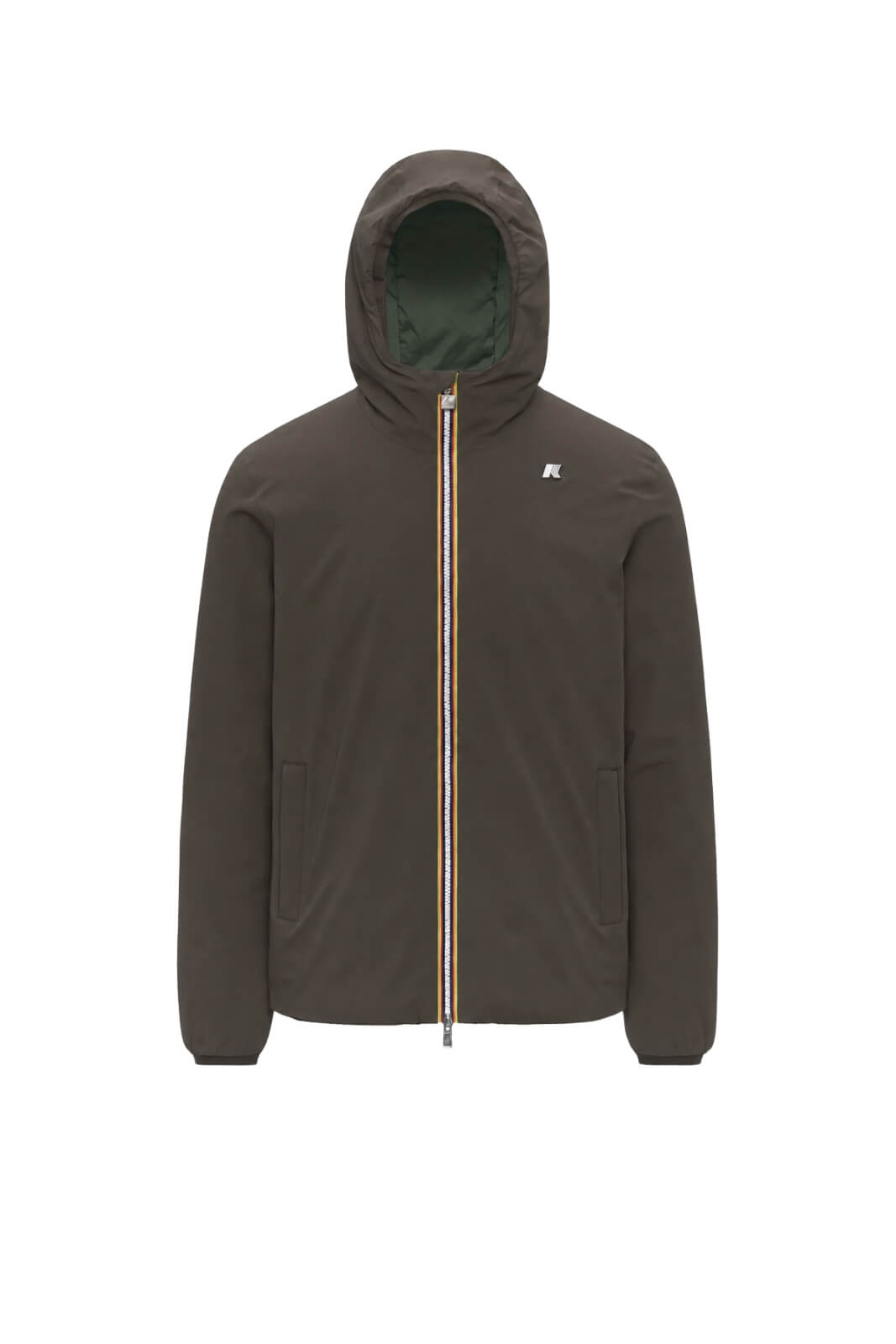 K-Way Giacca Uomo Jack ST Warm Double reversibile / Oliva-Verde Scuro