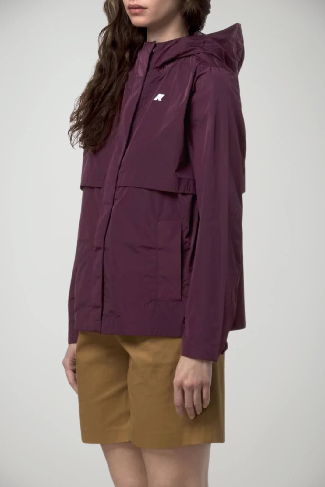K Way Giubbino Donna Sophile Satin Glass