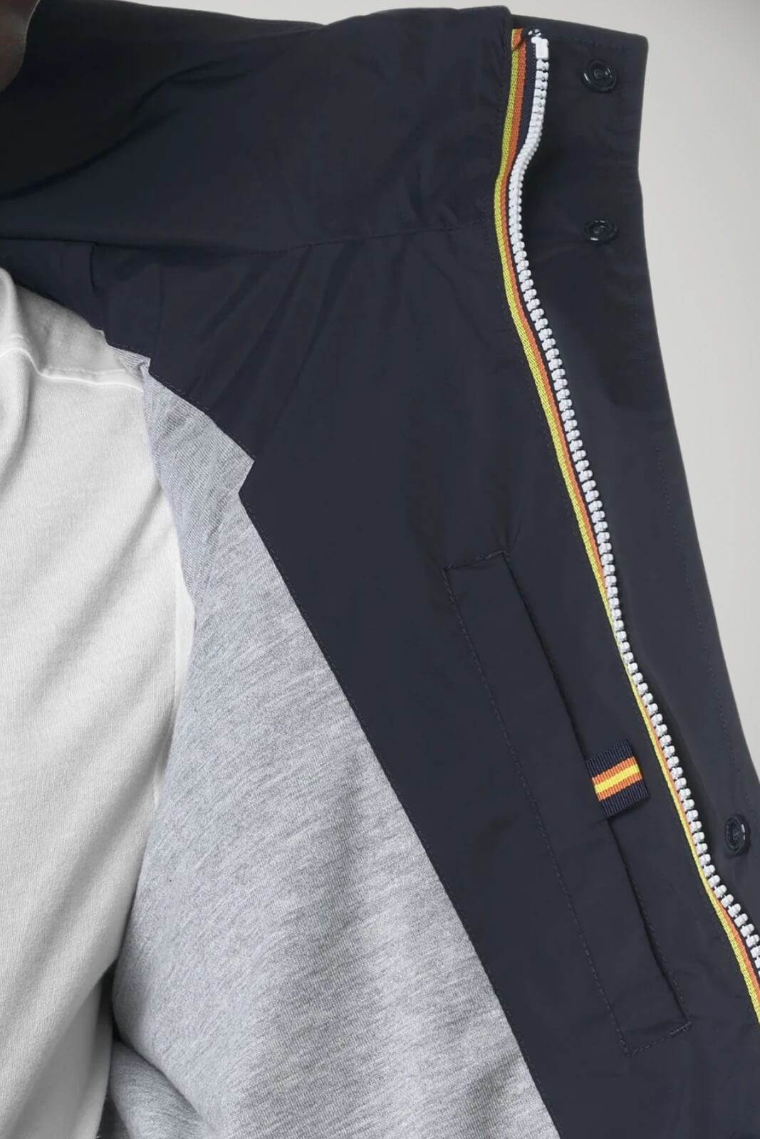 K Way Giubbino Uomo Manuel Stretch Nylon Jersey
