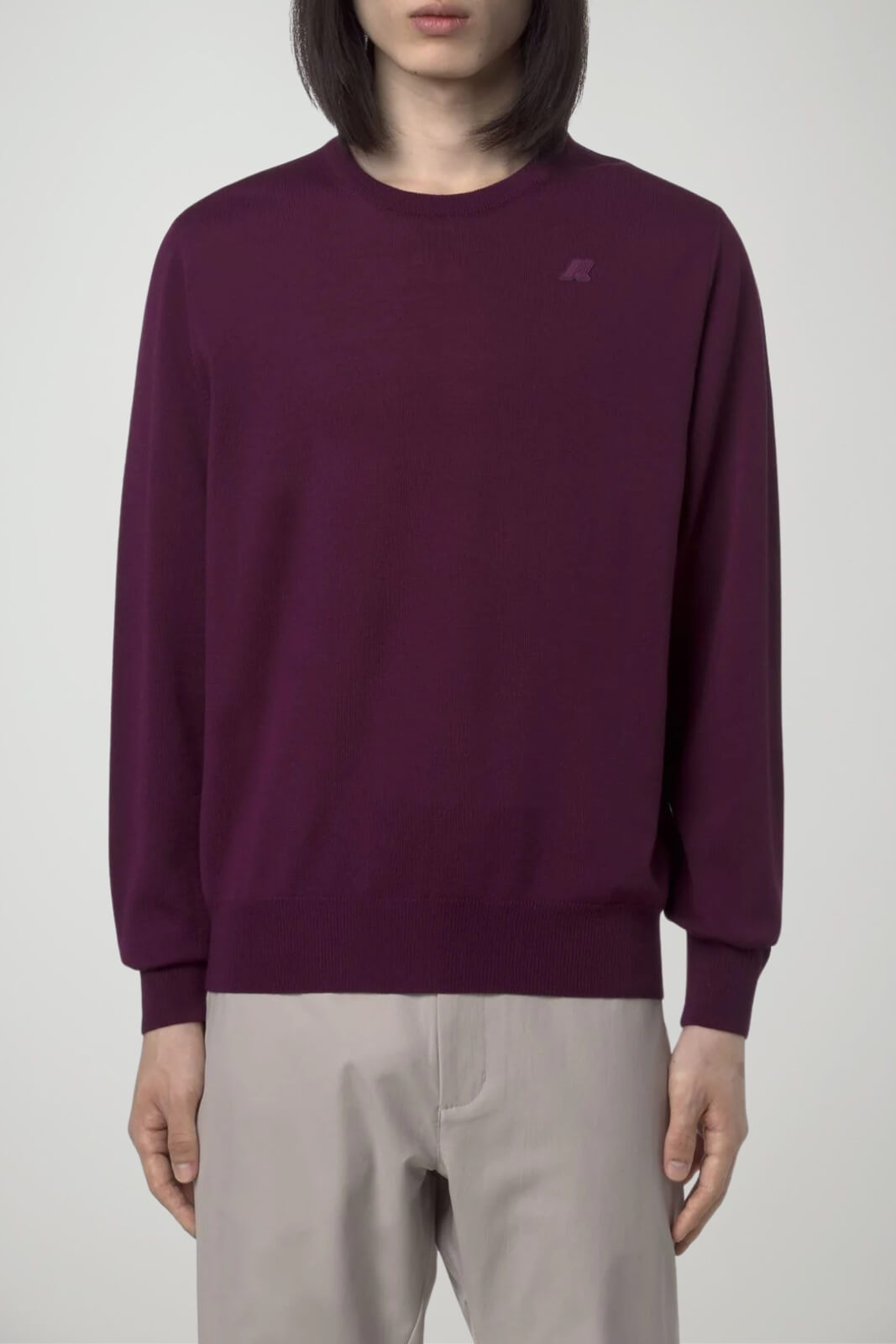K-Way Maglia Uomo Sebastien Merino / Violet Wine