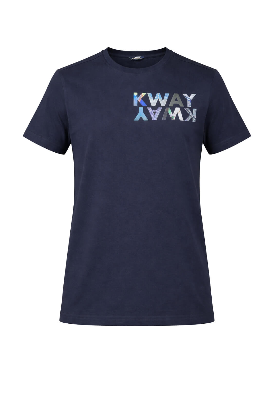 K-Way T-shirt Uomo ODOM SLIM JERSEY KWAY LETTERING