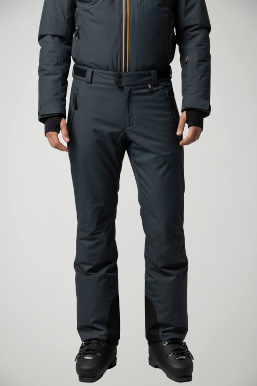 Pantalone da uomo da sci K-Way imbottiti in tessuto tecnico