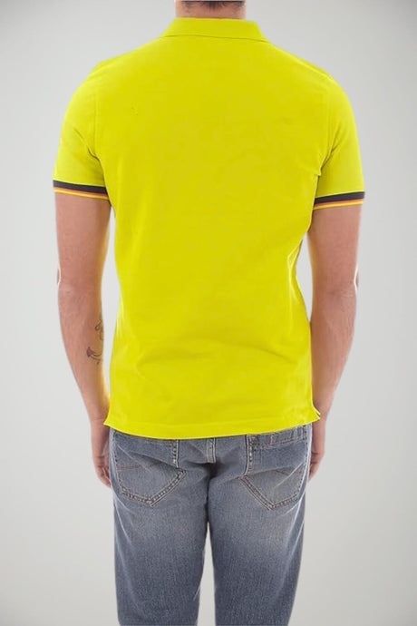 Polo da uomo K-Way in piquet con logo