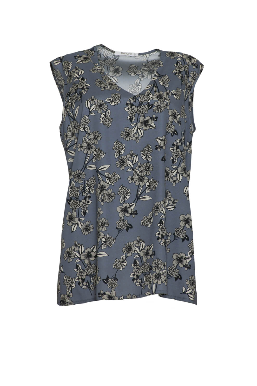 Kangra Canotta donna smanicata seta fronte